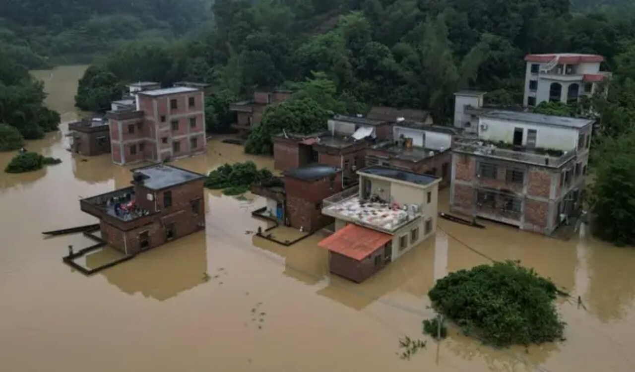 China dilanda banjir