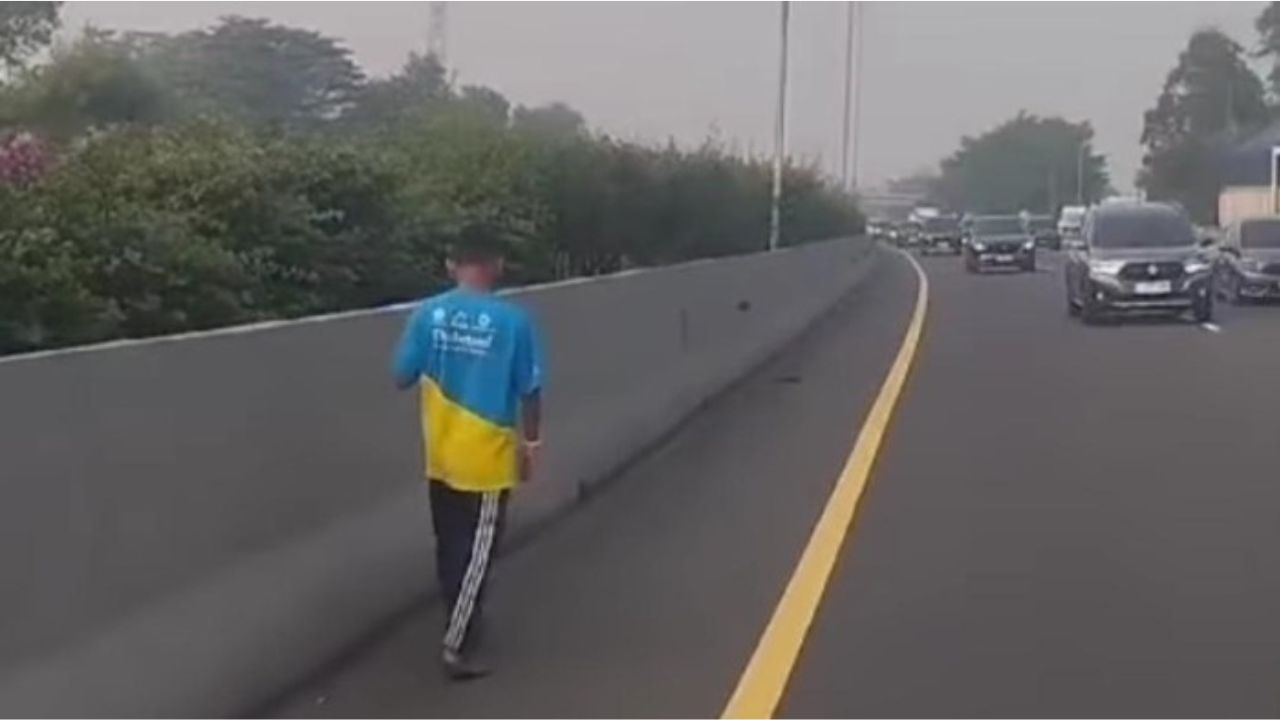 kecelakaan beruntun di Tol Jagorawi