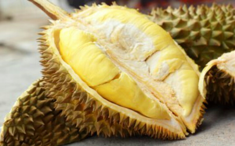 buah durian yang lezat