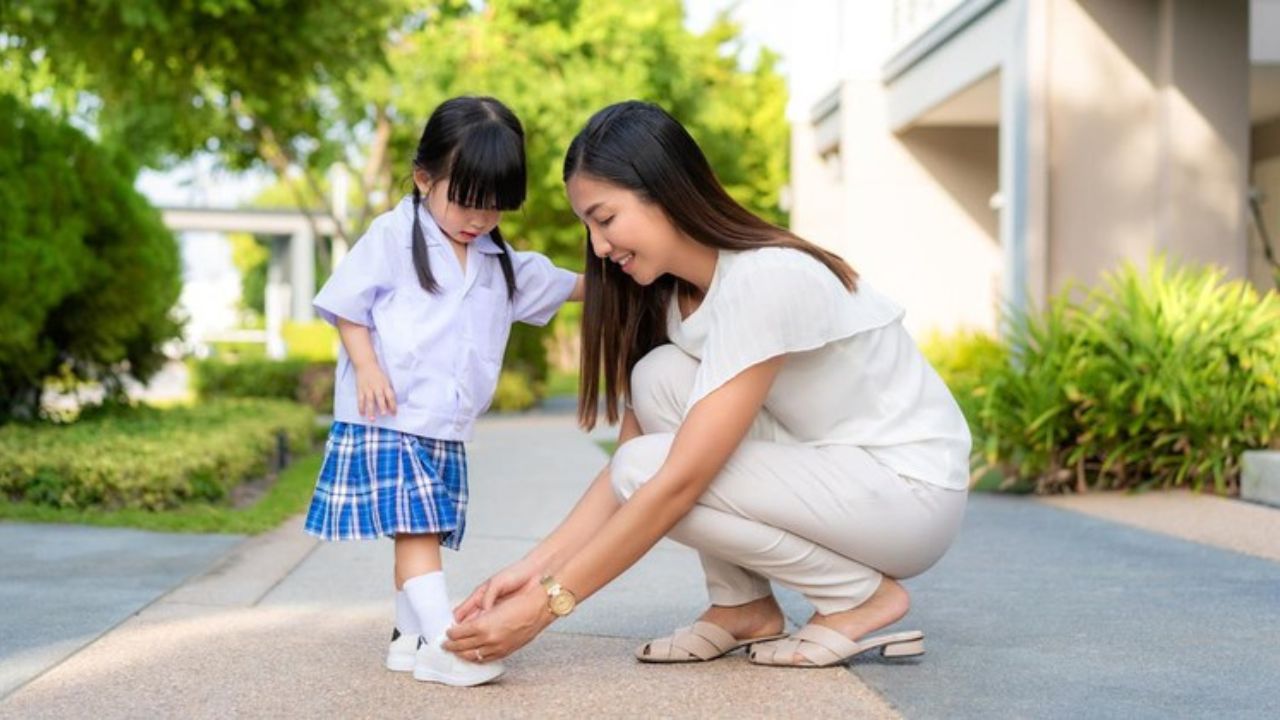 panduan ukuran sepatu anak