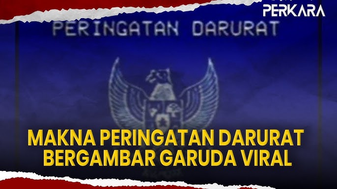 Peringatan Darurat Garuda Biru