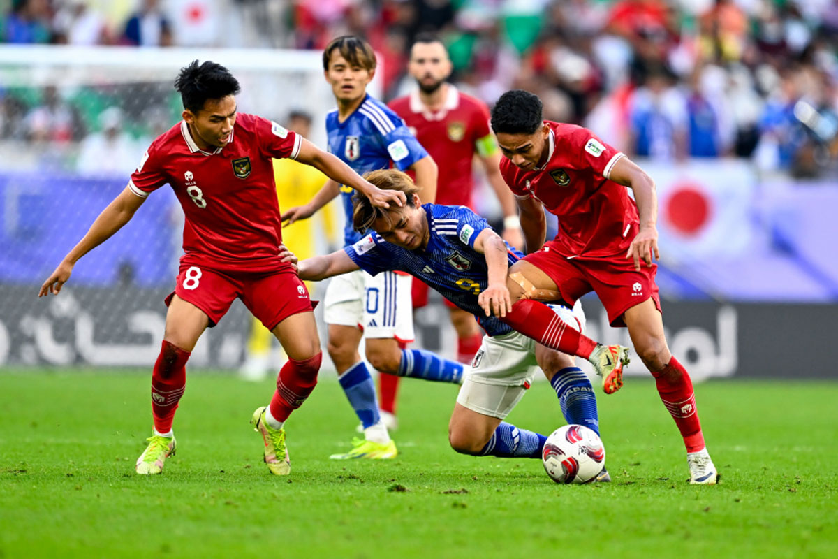 prediksi line up Indonesia vs Jepang kualifikasi piala dunia