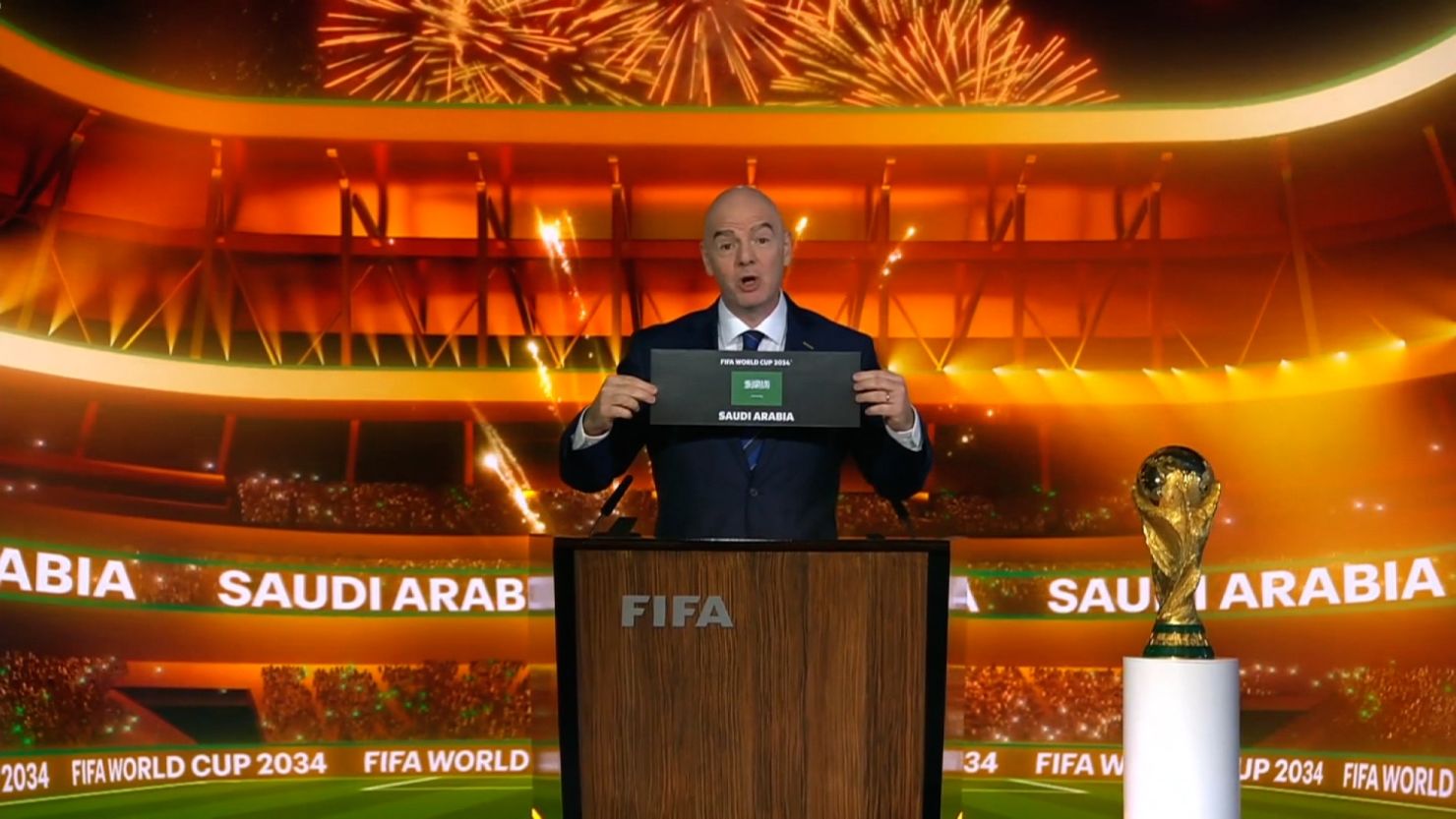 World Cup 2034 di Saudi