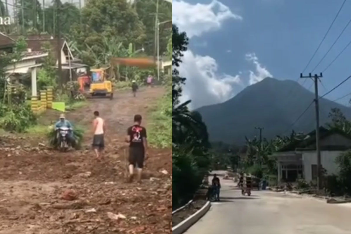 Siapa tukang bakso yang perbaiki jalan desa