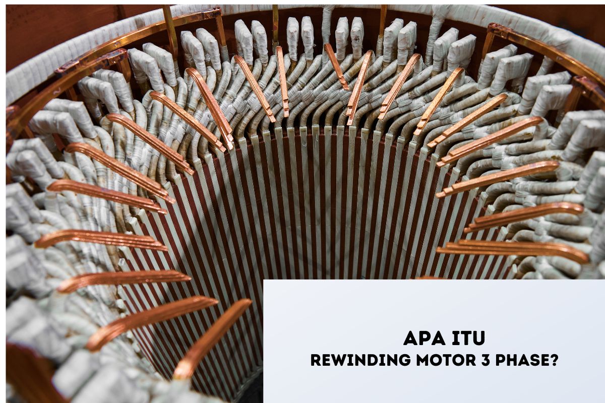 rewinding motor 3 phase