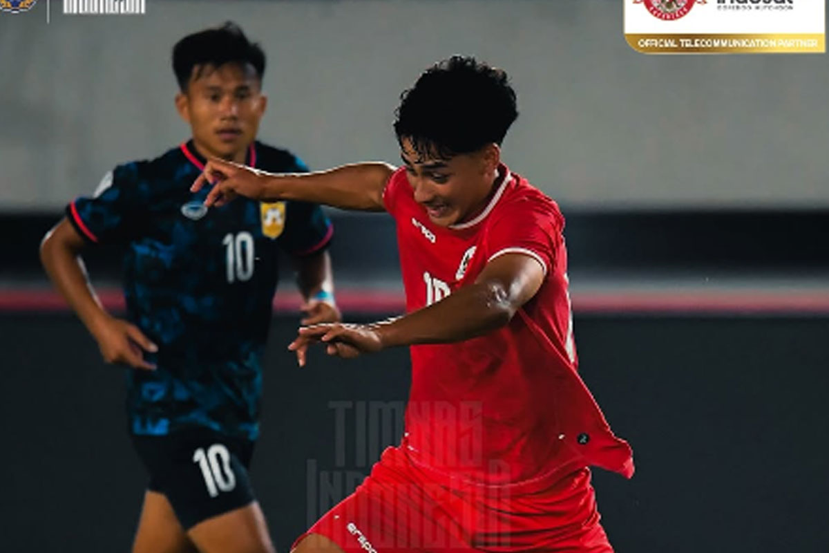 hasil akhir Indonesia vs Laos