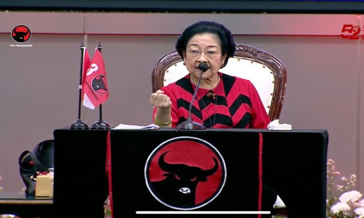 Ketua Umum PDI-P Megawati (Kompas.com)