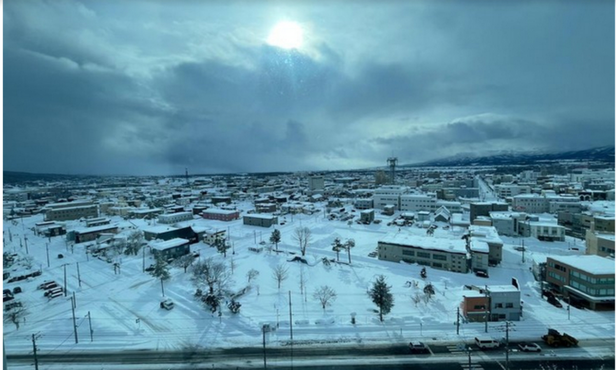 Foto dari Gedung Pemkot Takikawa, Jepang (Detik.com)