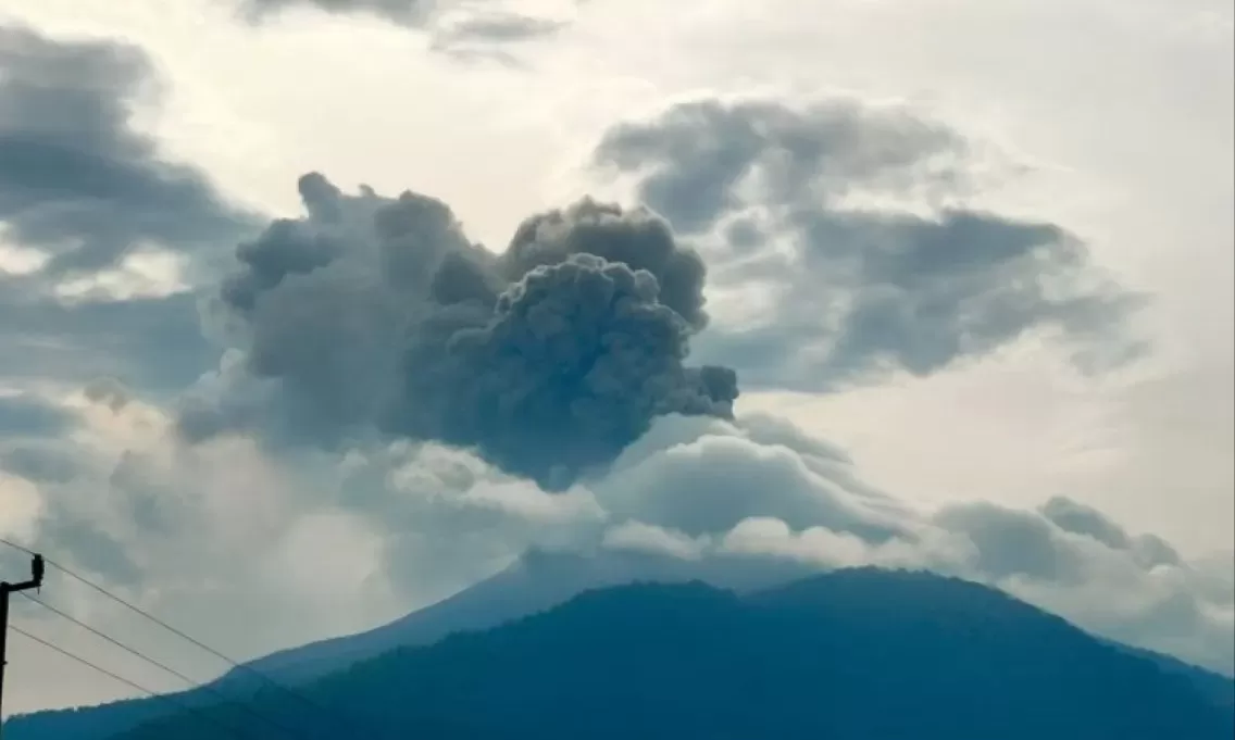 Gunung Lewotobi Laki-laki kritis lagi