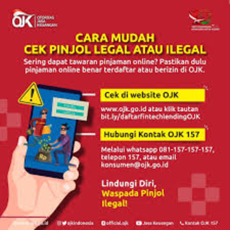 cek pinjol legal ojk