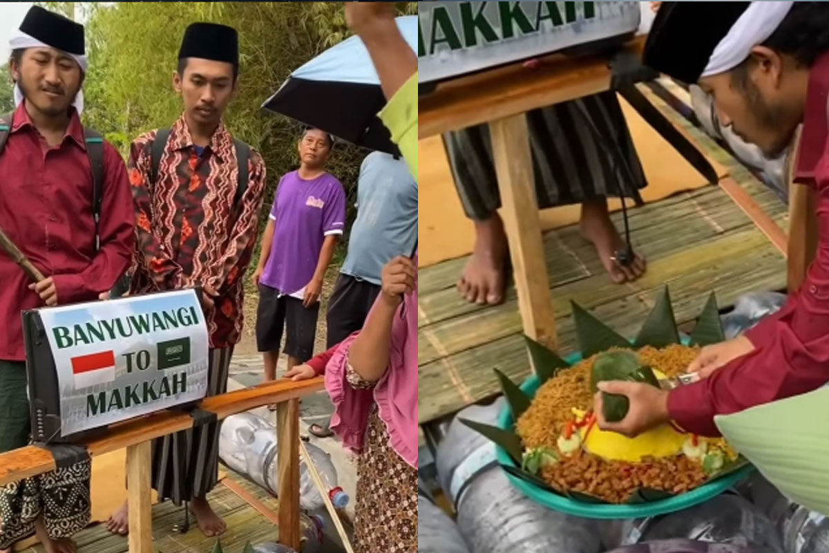 warga banyuwangi ke Mekkah